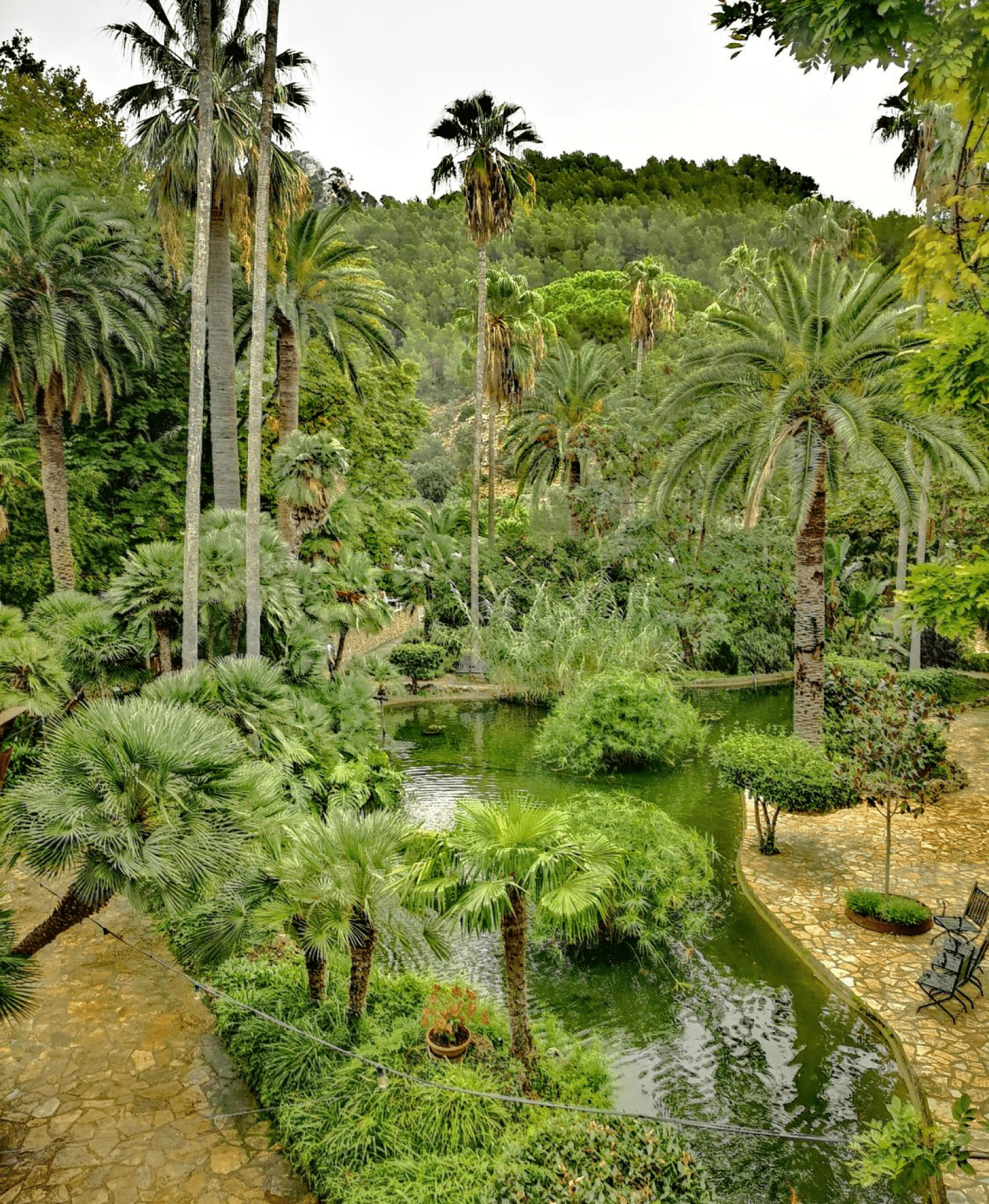 Über Uns 1 - Jardines de Alfabia